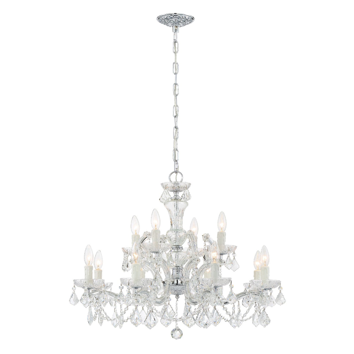 Crystorama Maria Theresa 4479 12-Light Chandelier