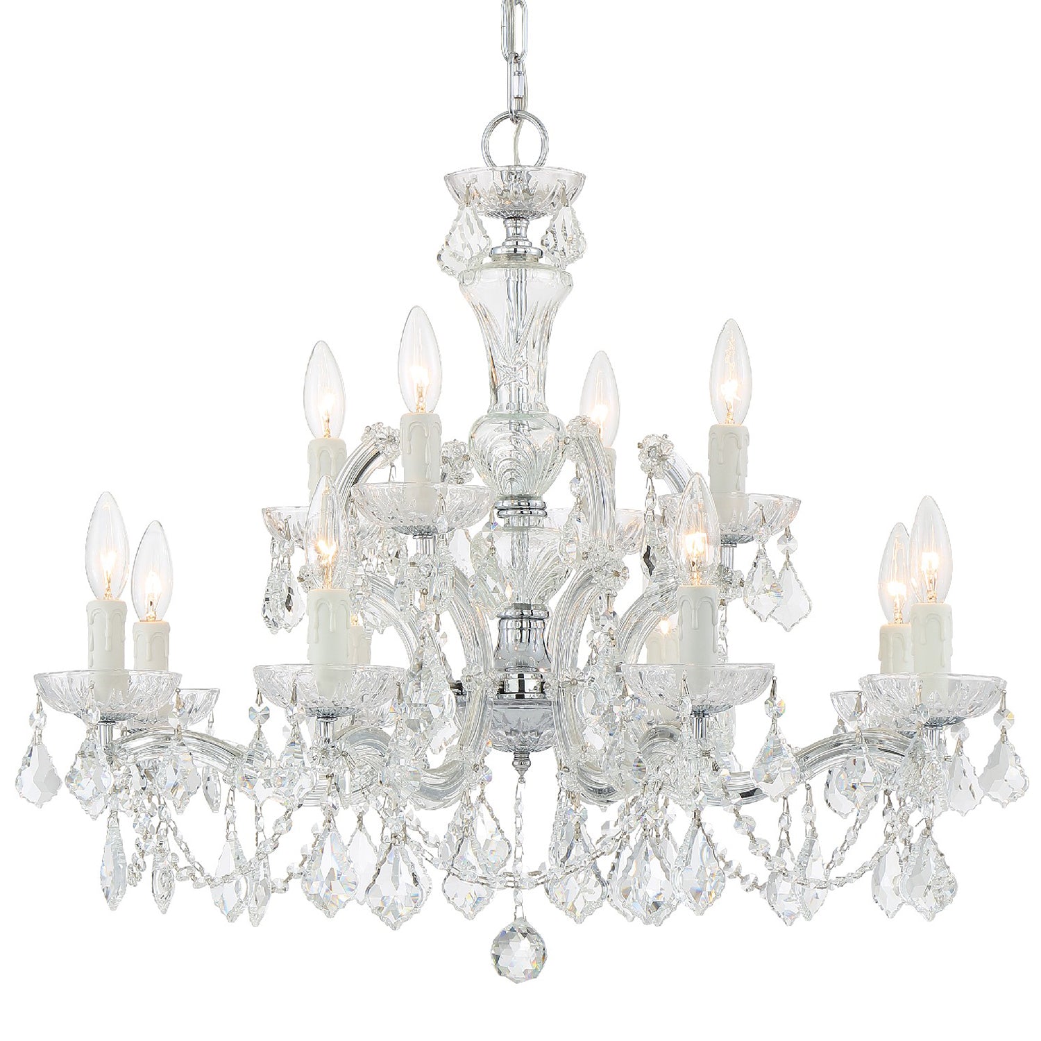 Crystorama Maria Theresa 4479 12-Light Chandelier