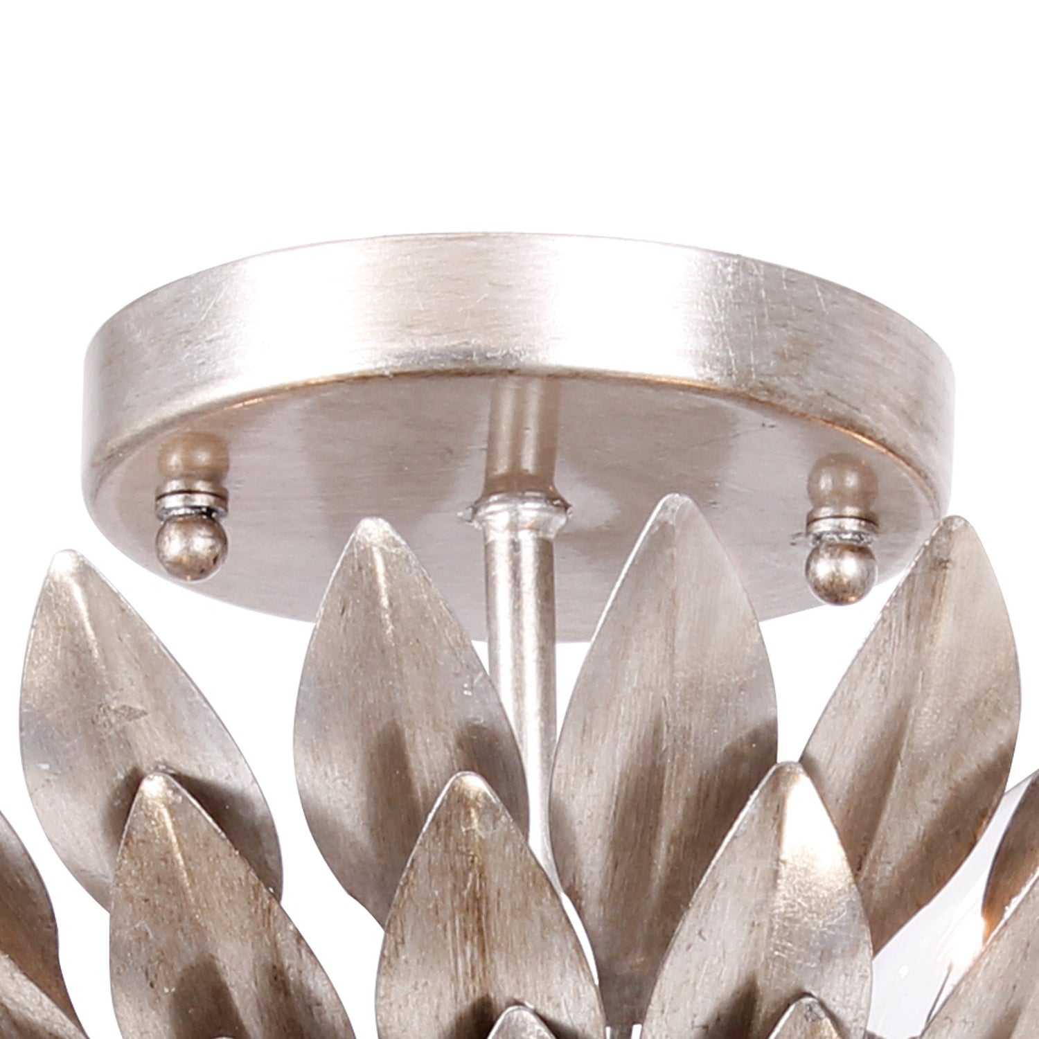 Crystorama Broche 4-Light Semi Flush Ceiling Mount