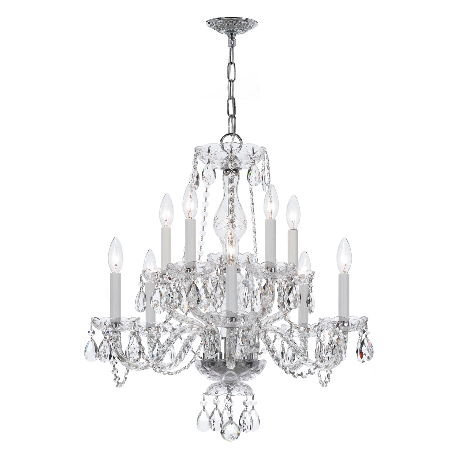 Crystorama Traditional Crystal 5086 6-Light Chandelier