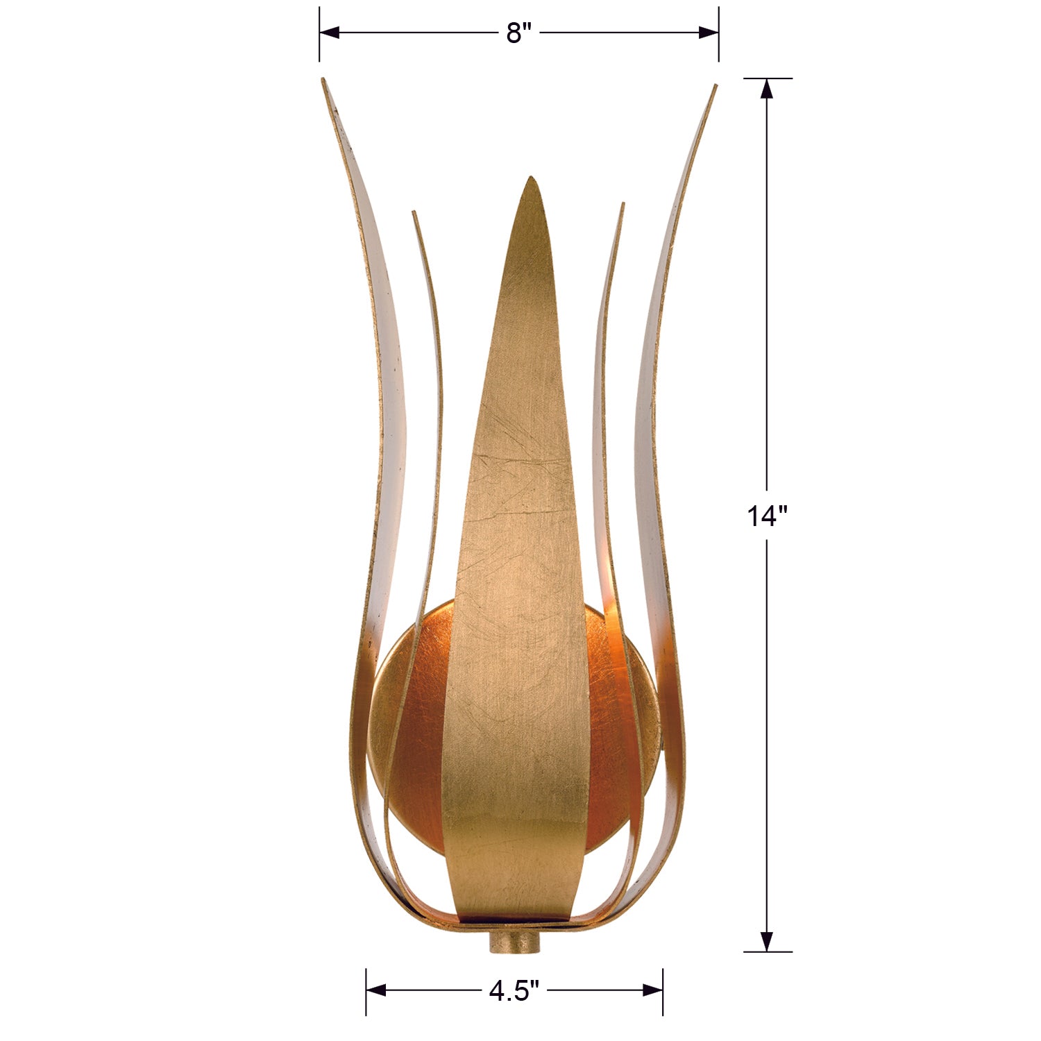 Crystorama Broche 1-Light Wall Sconce 511