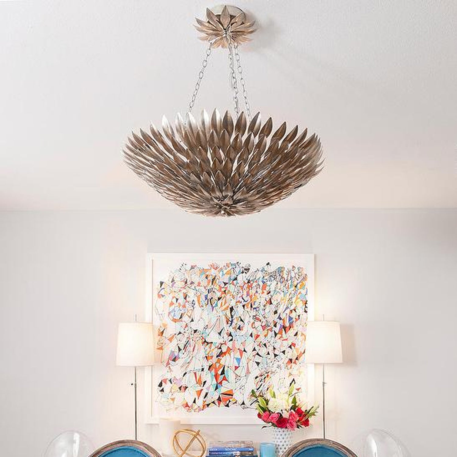 Crystorama Broche 519 8-Light Chandelier