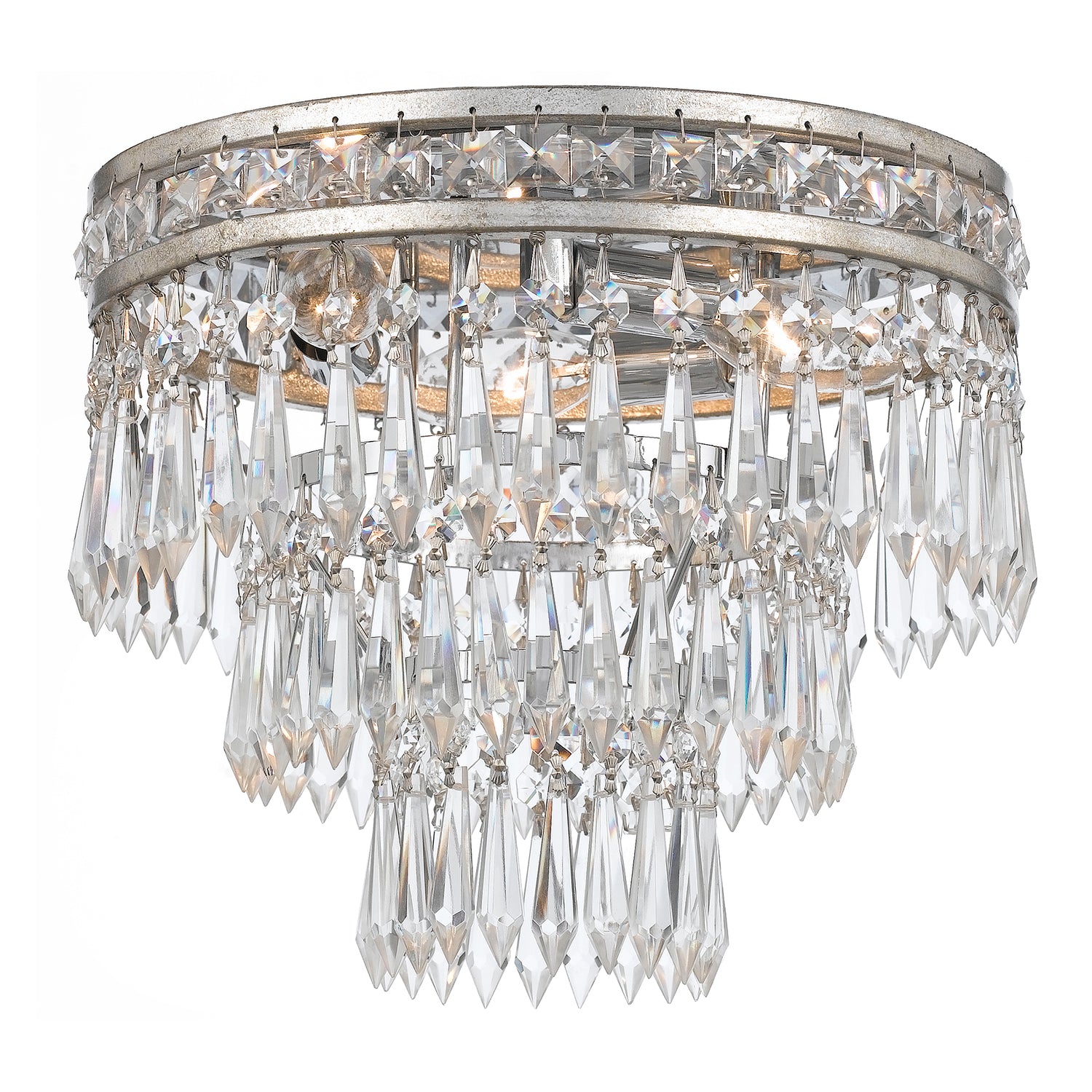 Crystorama Mercer Flush Ceiling Mount