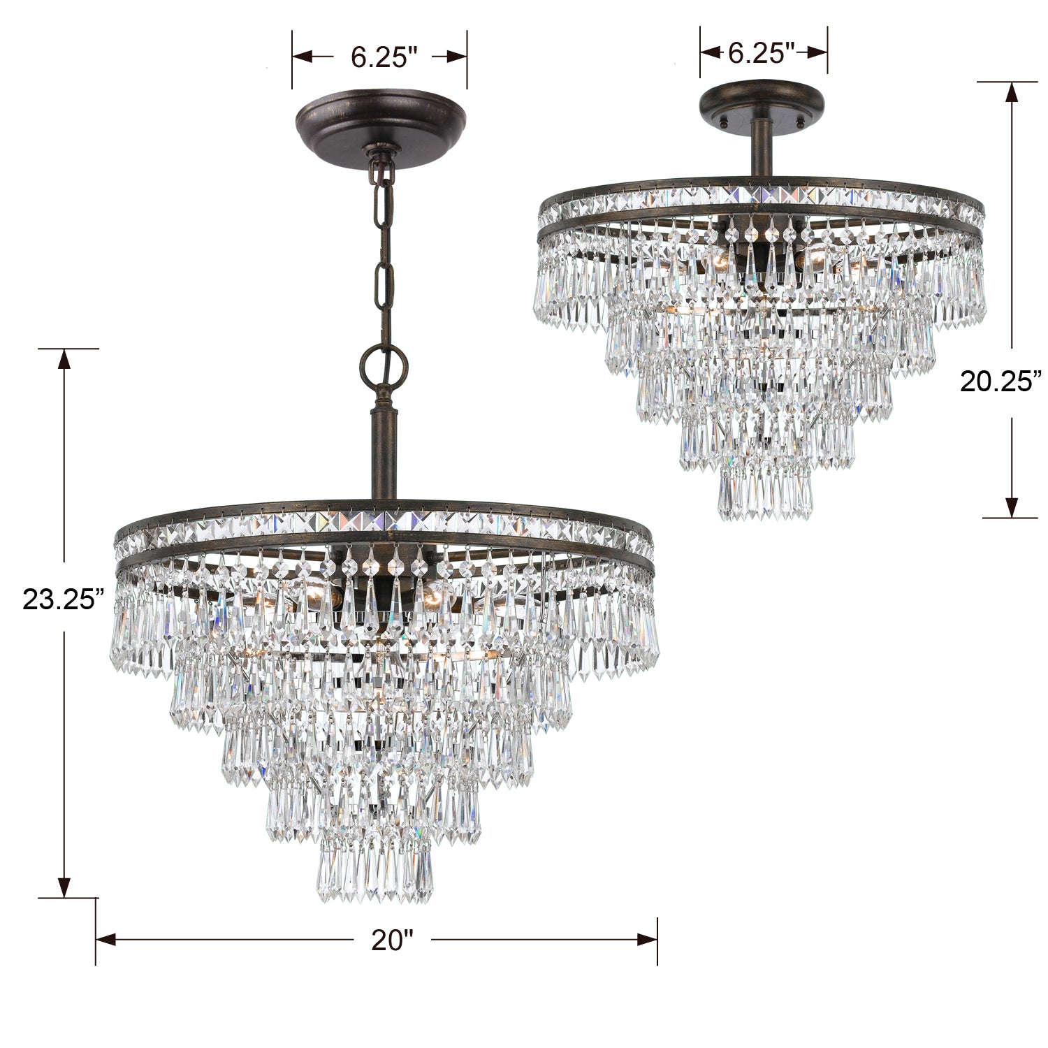 Crystorama Mercer 7-Light Chandelier