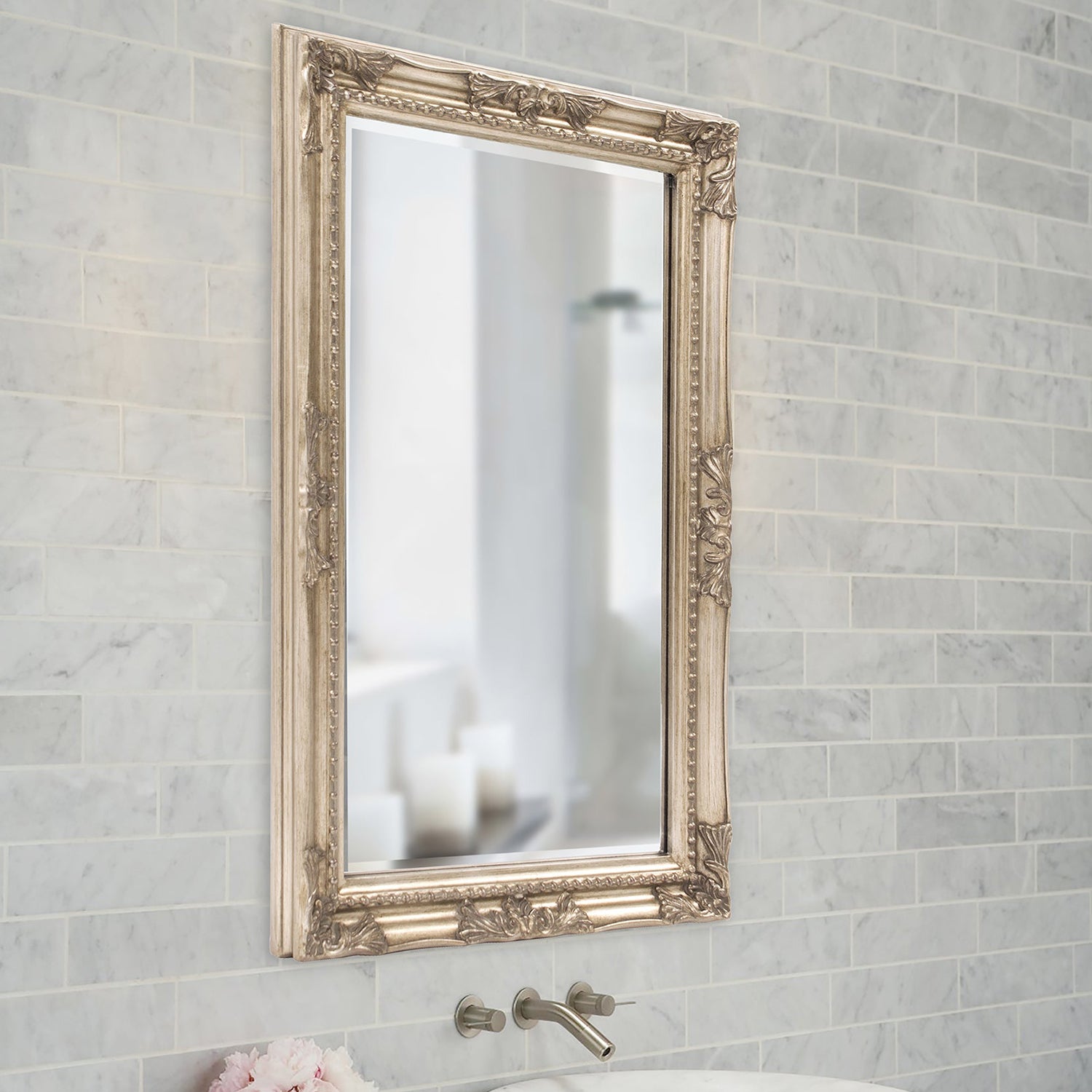 Queen Ann Rectangle Wall Mirror