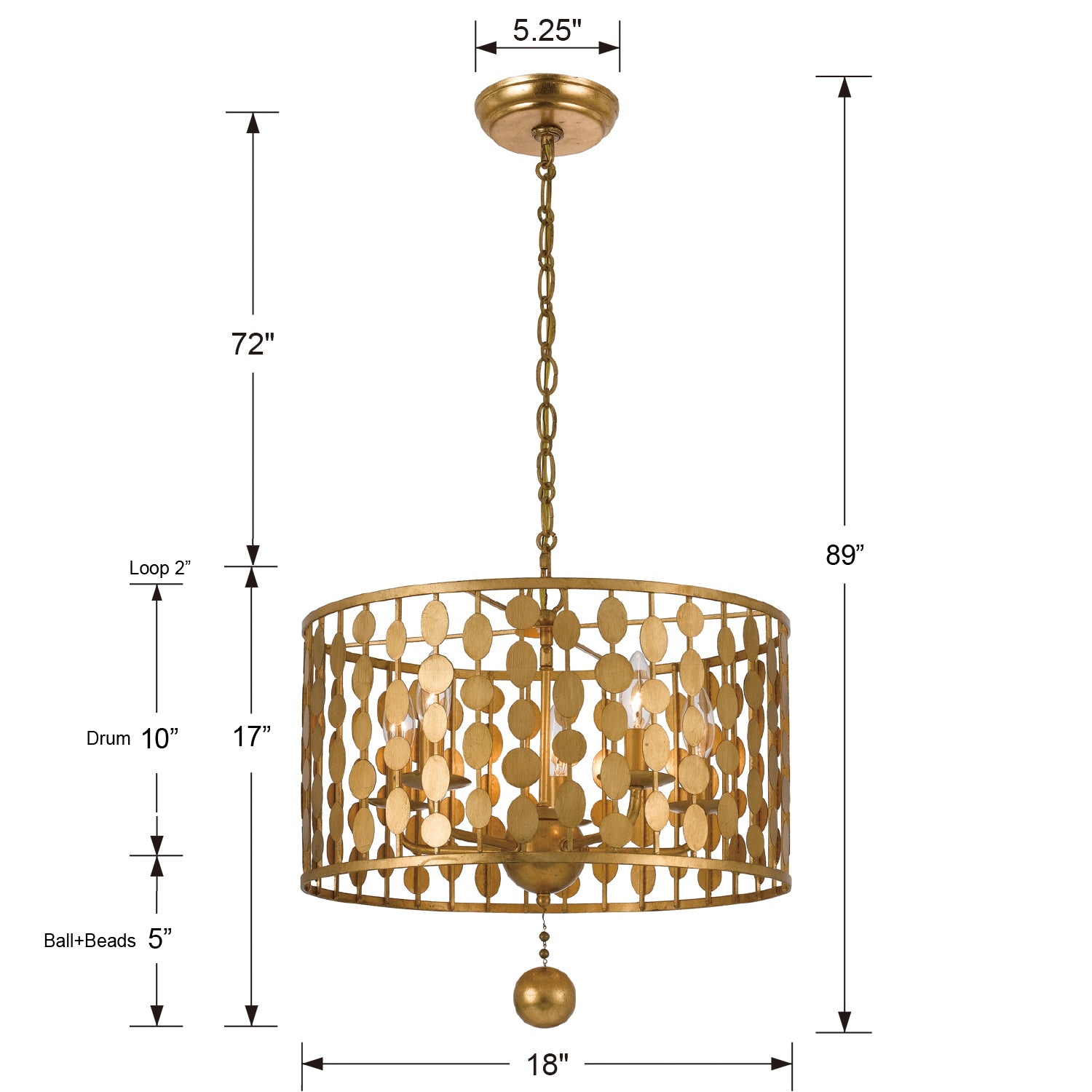 Crystorama Layla Chandelier