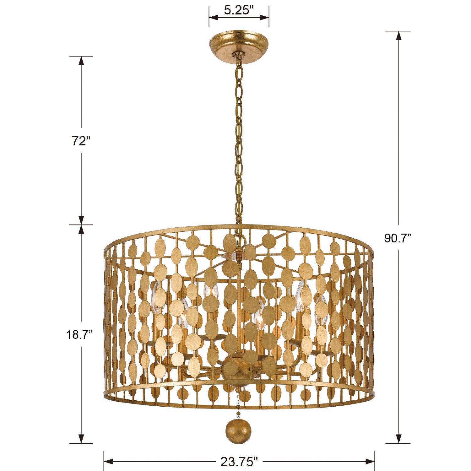 Crystorama Layla Chandelier