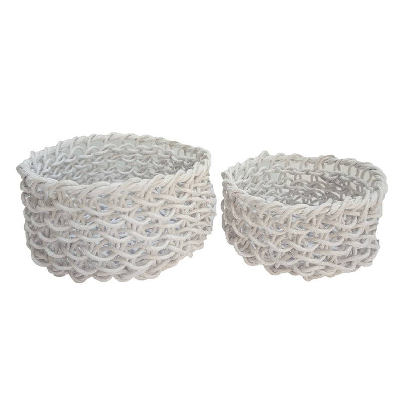 Reverie Paper Small Basket Set of 2