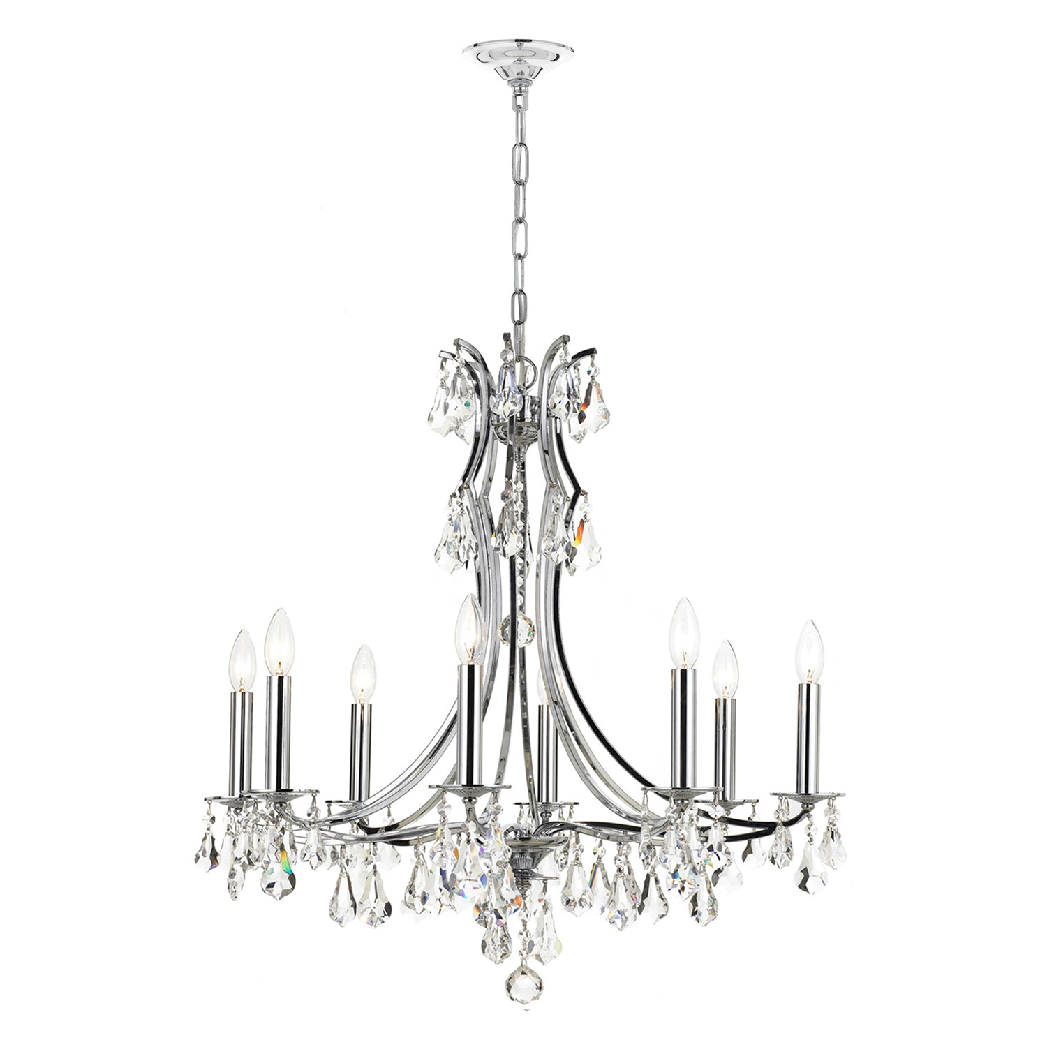 Crystorama Cedar 8-Light Chandelier