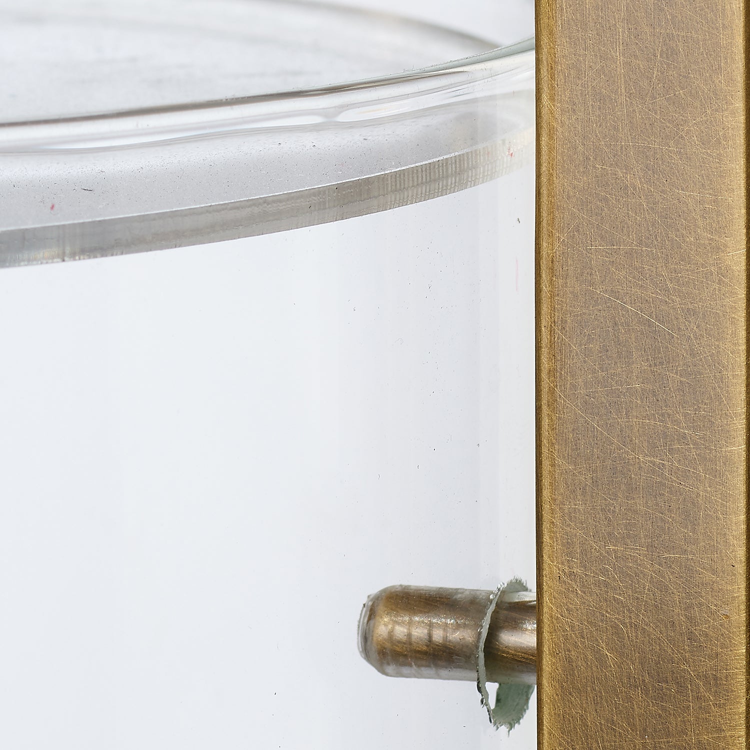 Jamie Young Cambrai Brass & Glass Pendant