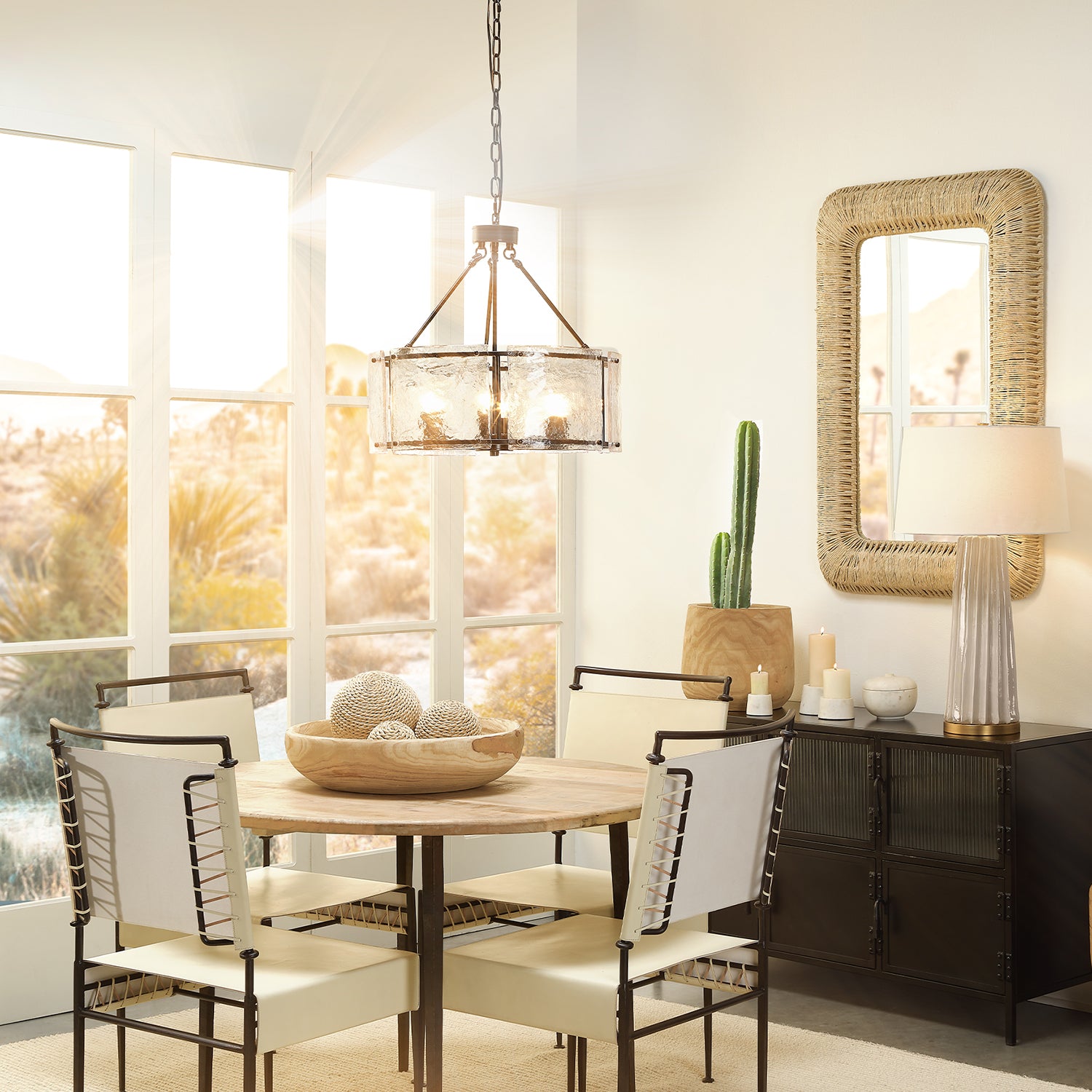 Jamie Young Glenn Large Round Chandelier