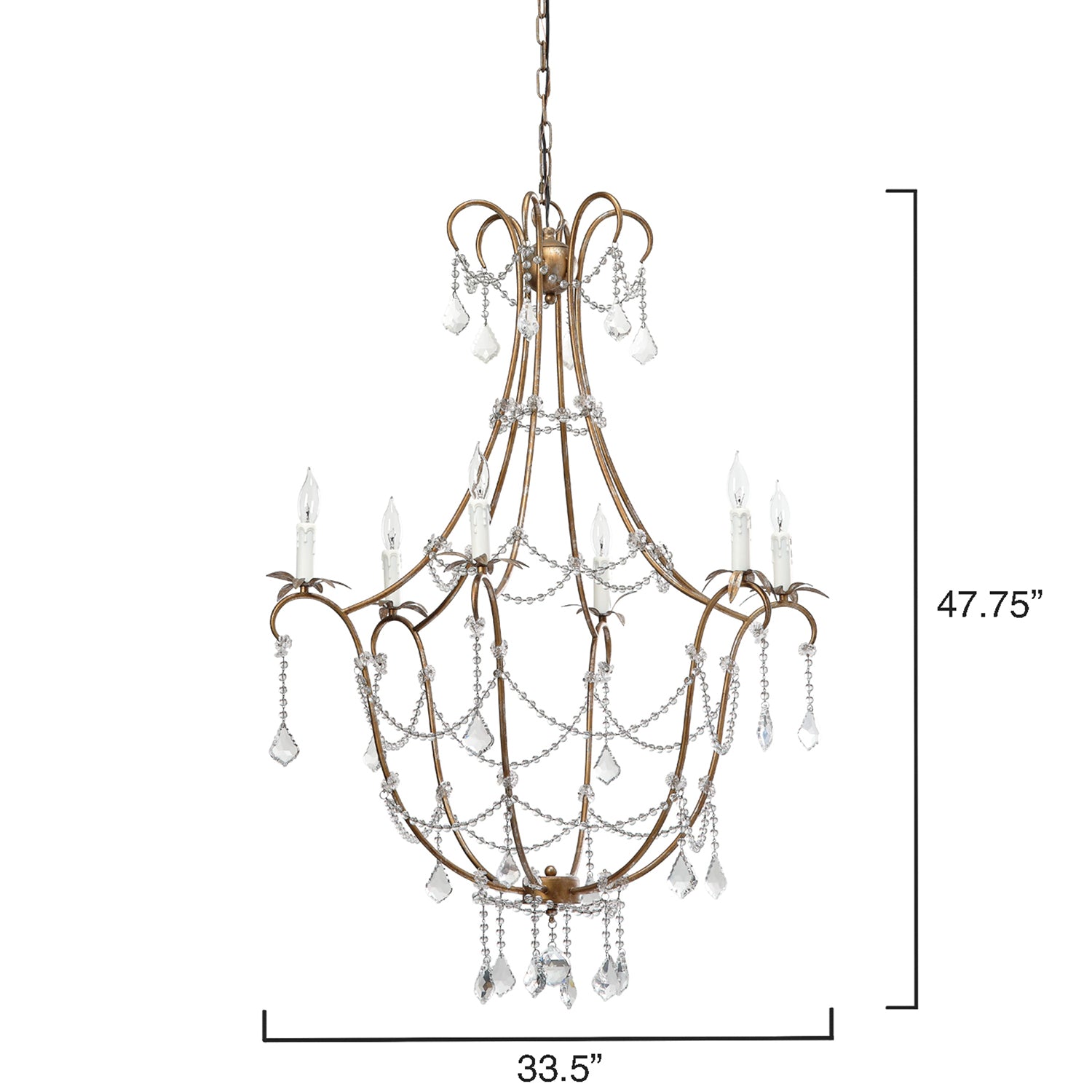 Jamie Young Scarlett Chandelier