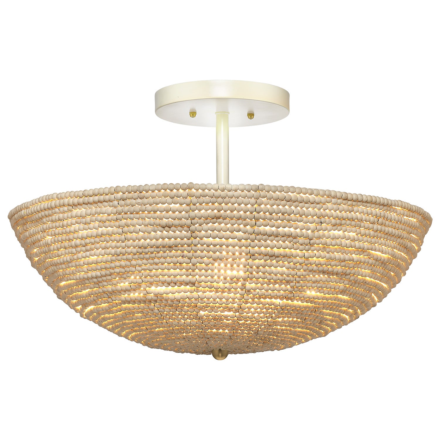 Jamie Young Tsunami Semi Flush Mount