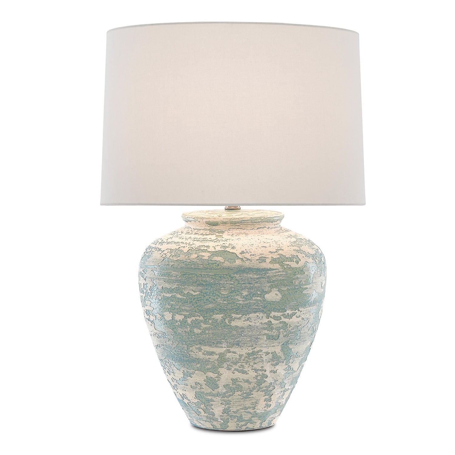 Currey & Co Mimi Aqua Table Lamp