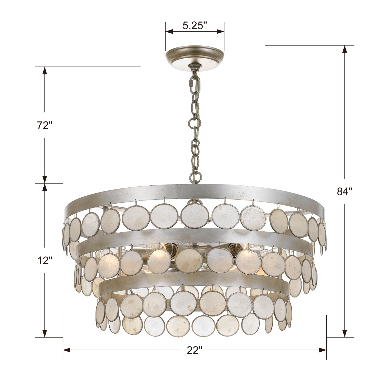 Crystorama Coco Chandelier