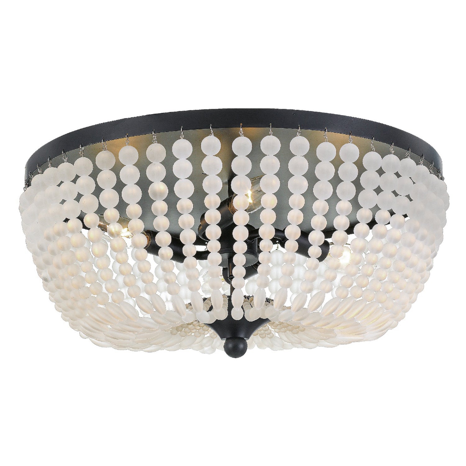 Crystorama Rylee 4-Light Flush Ceiling Mount