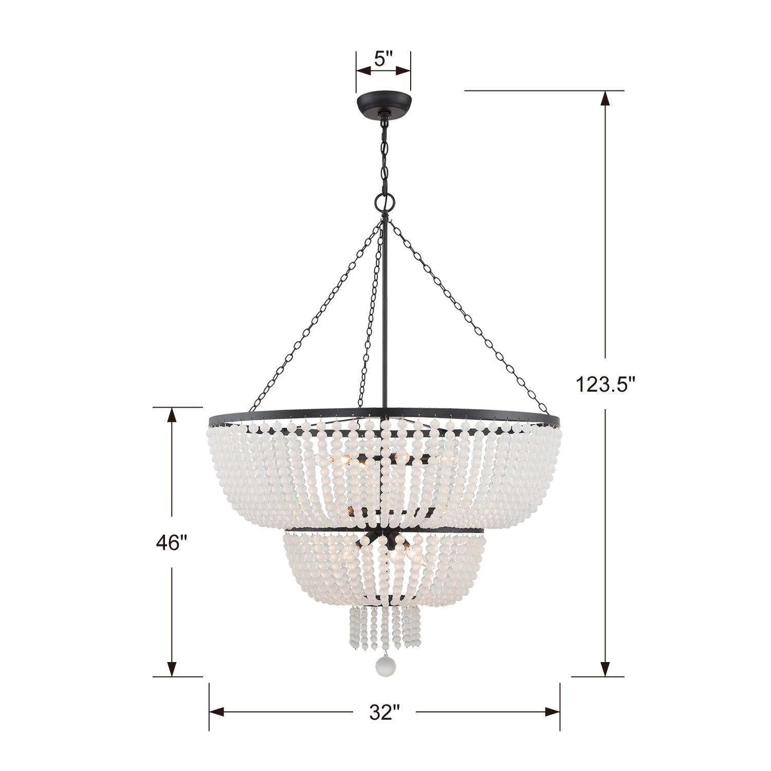 Crystorama Rylee 12-Light Chandelier