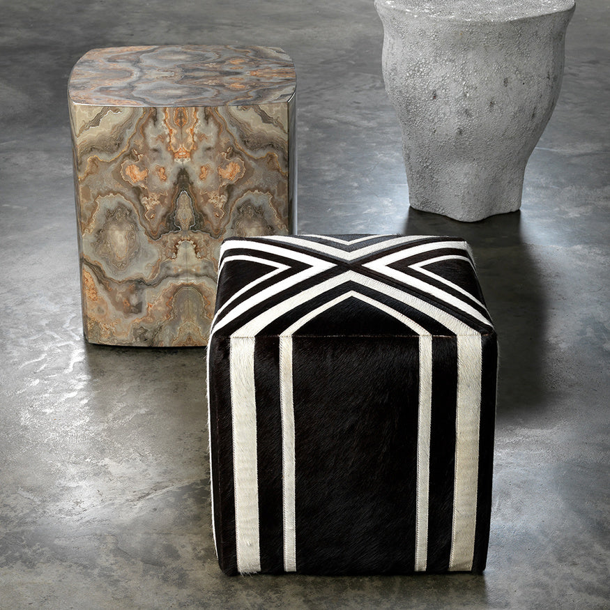 Jamie Young Ink Blot Curved Side Table