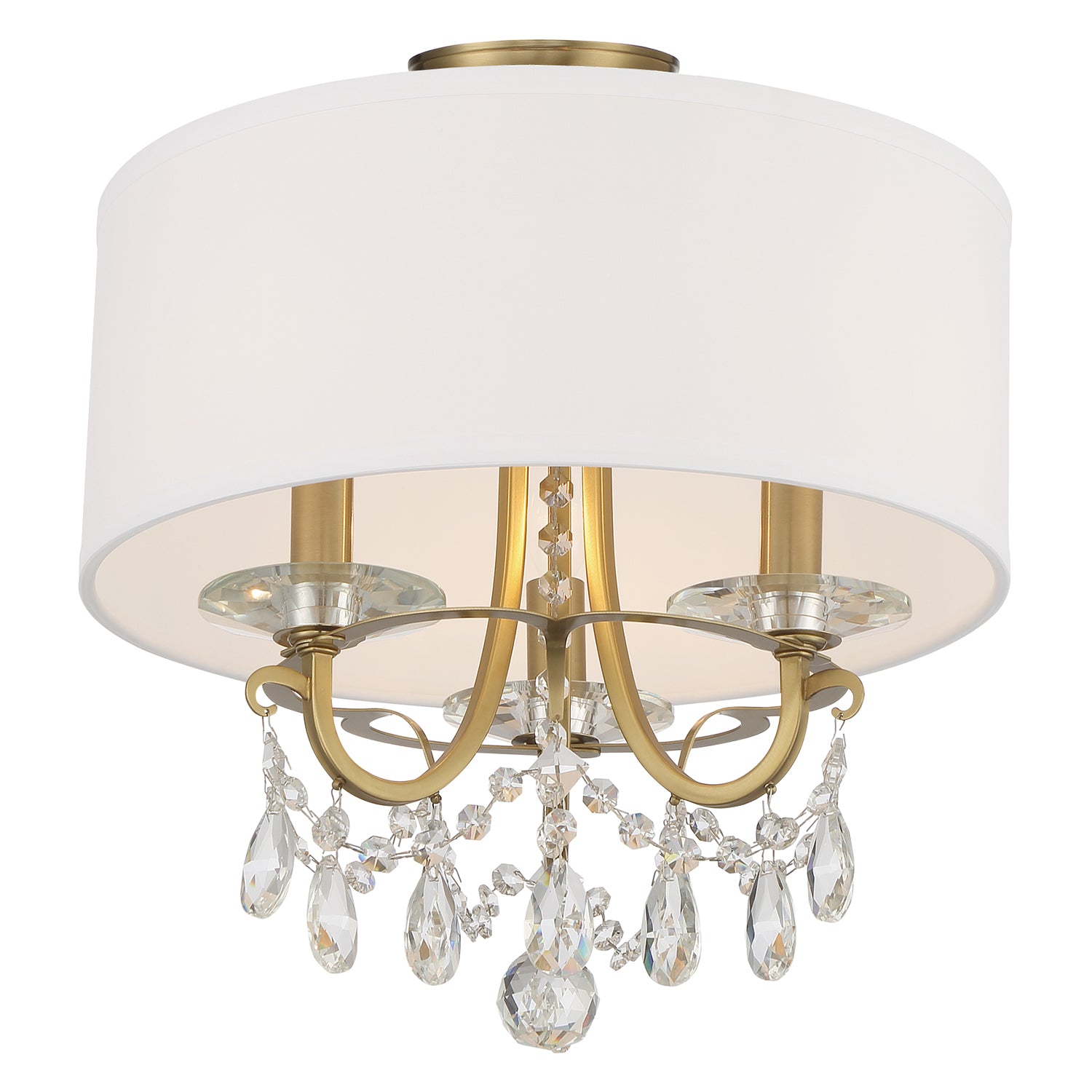 Crystorama Othello Semi Flush Ceiling Mount
