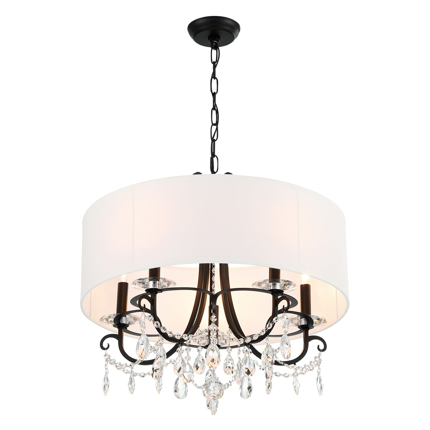 Crystorama Othello Shade 5-Light Chandelier