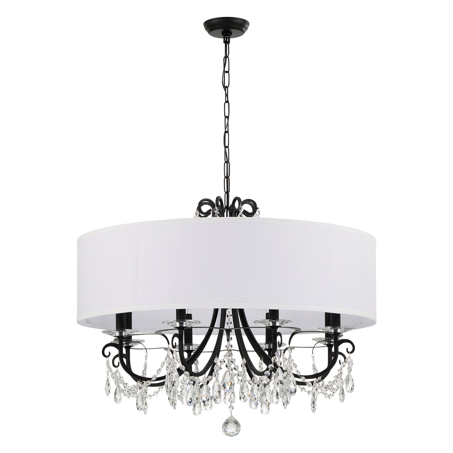 Crystorama Othello Shade 8-Light Chandelier