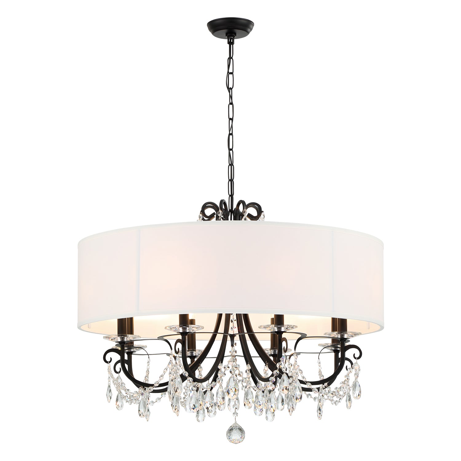 Crystorama Othello Shade 8-Light Chandelier