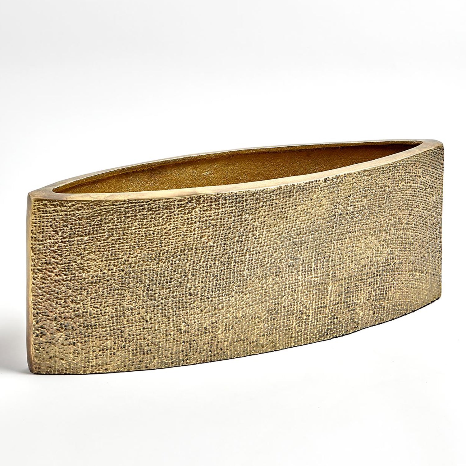 Global Views Hemp Etched Planter