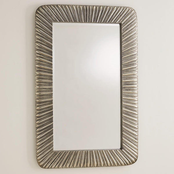 Global Views Valencia Wall Mirror – Paynes Gray