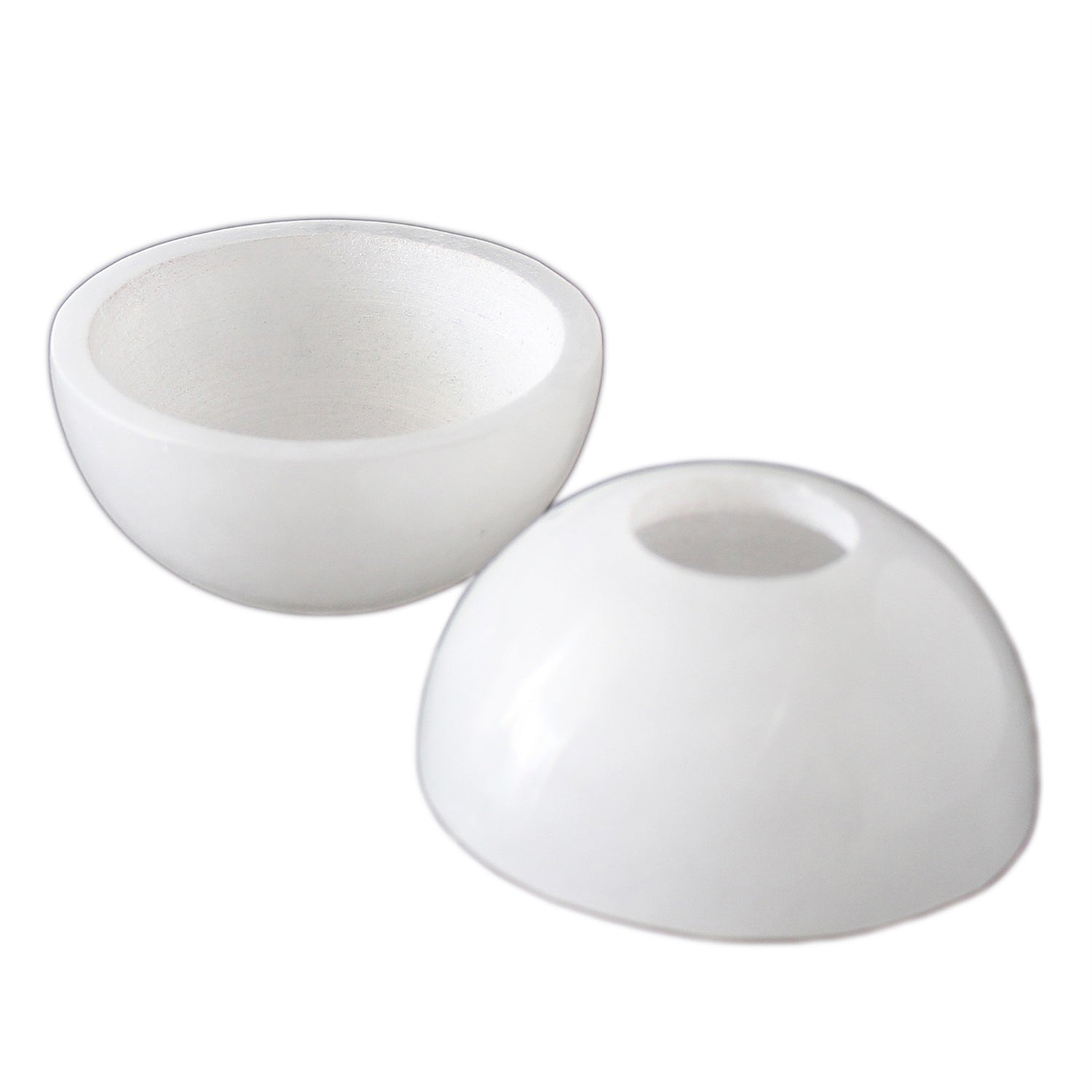 Alabaster Round Votive/Taper Candle Holder