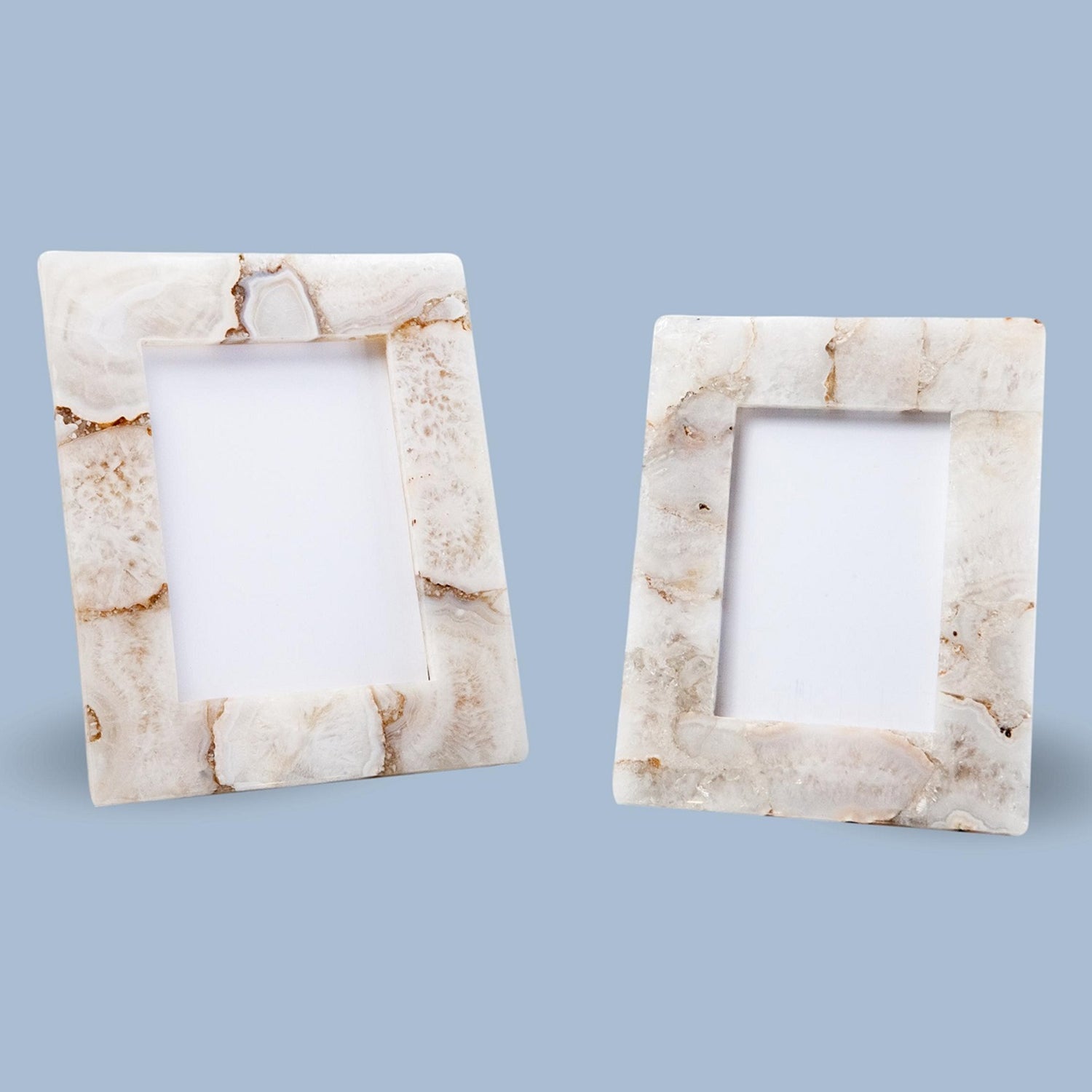 Desmond White Agate Picture Frame