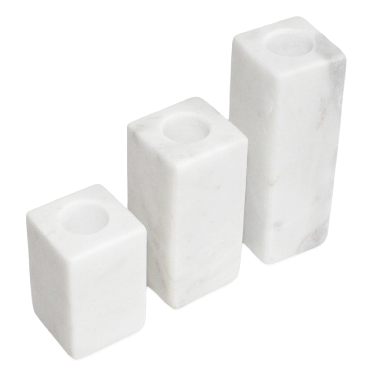 Carwell Marble Candleholder Set of 3