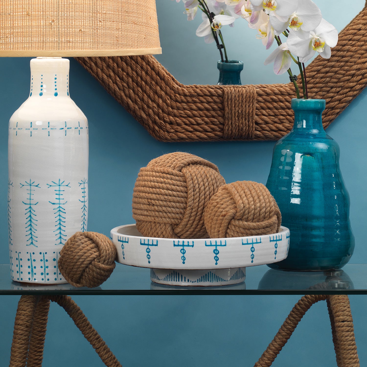 Jamie Young Jute Ball Set of 3