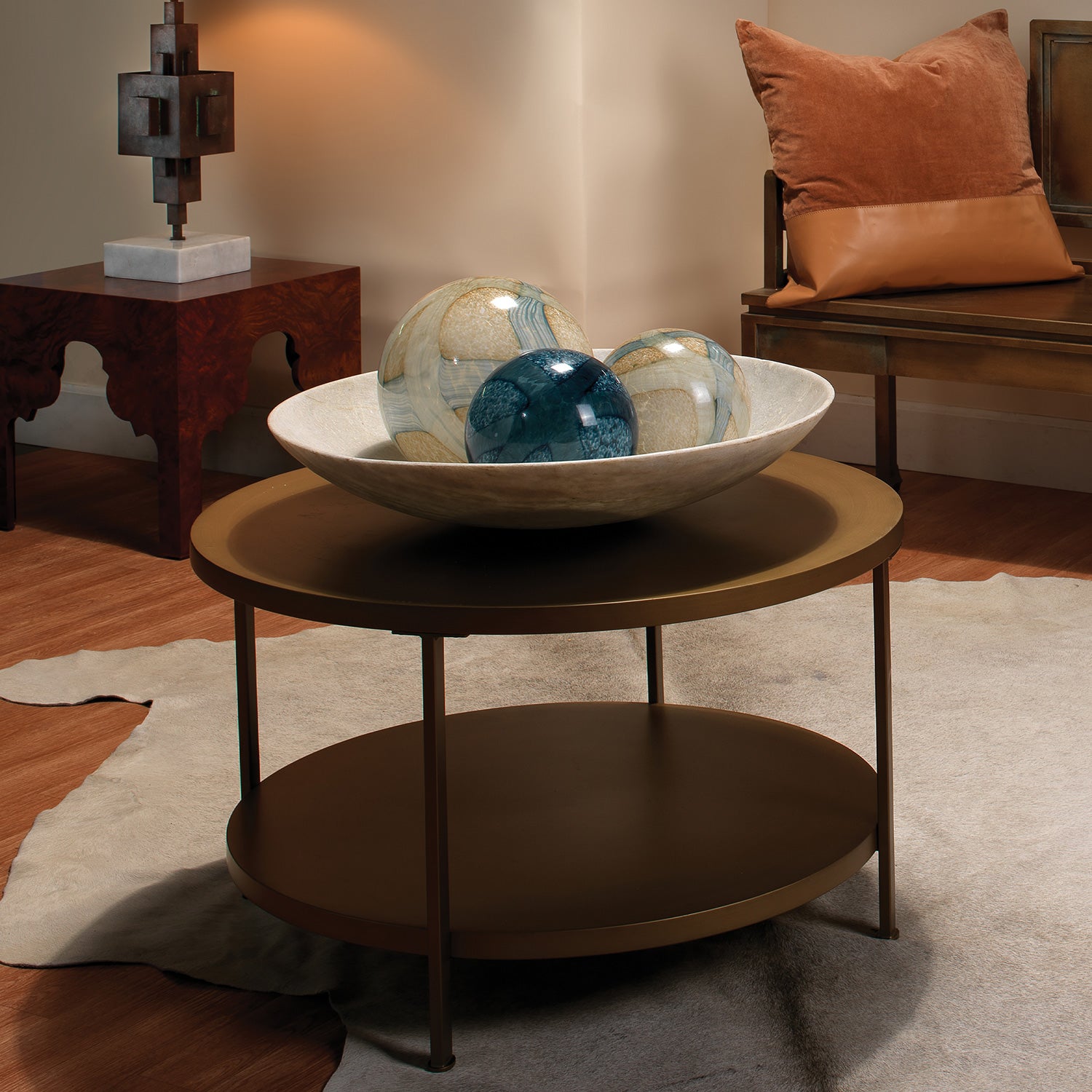 Jamie Young Cosmos Glass Orb Set of 2