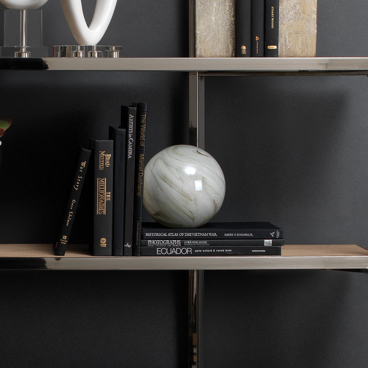 Jamie Young Cosmos Glass Orb Set of 2