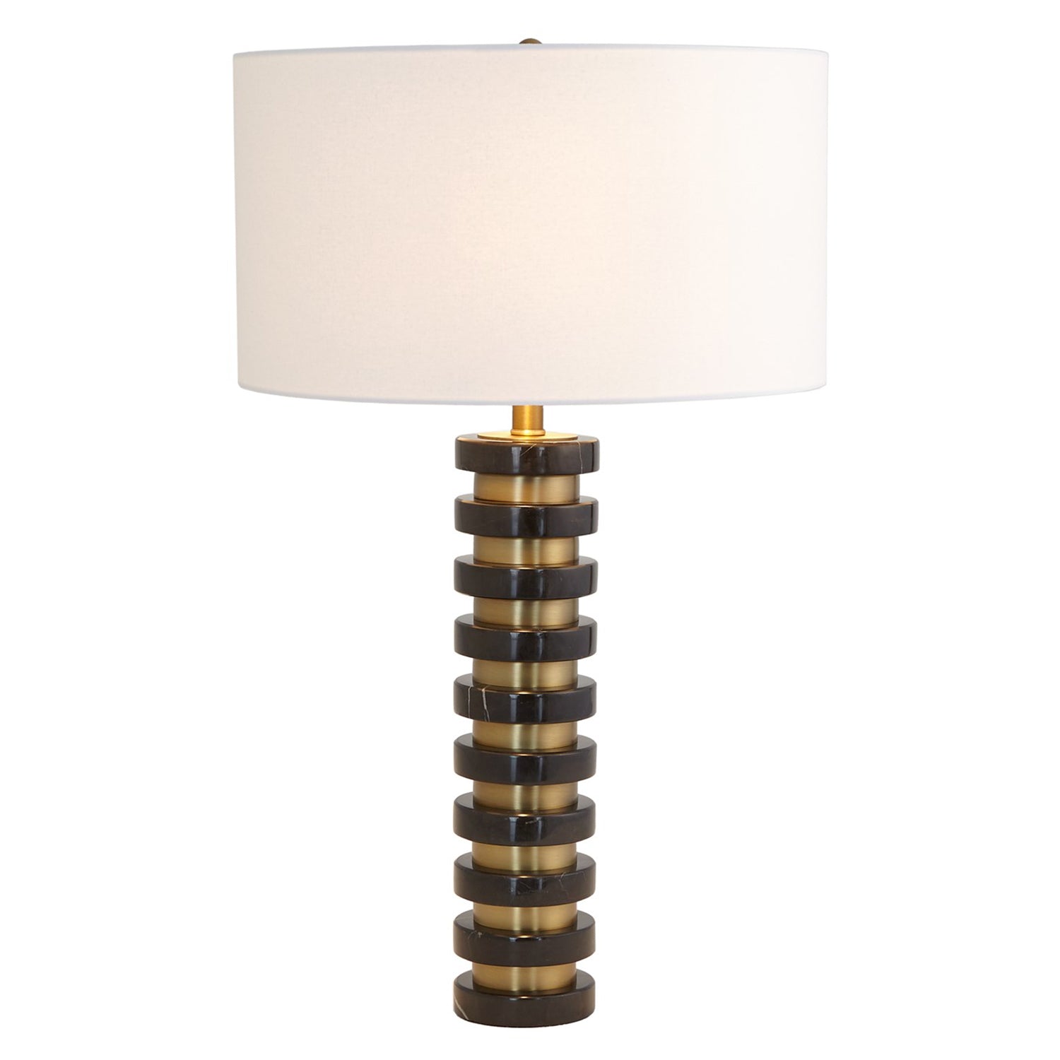Global Views Marble Slack Table Lamp