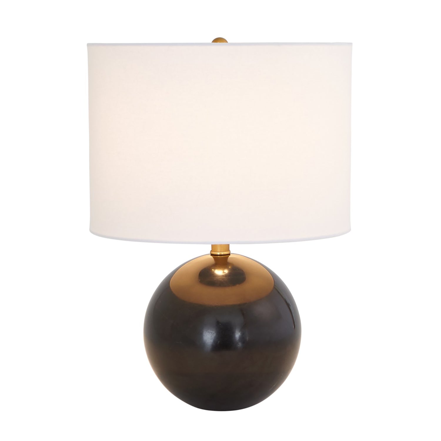 Global Views Marble Sphere Table Lamp