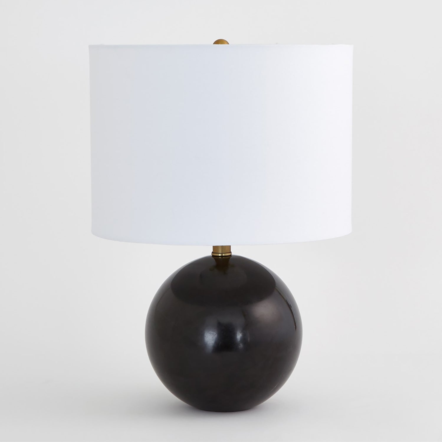 Global Views Marble Sphere Table Lamp