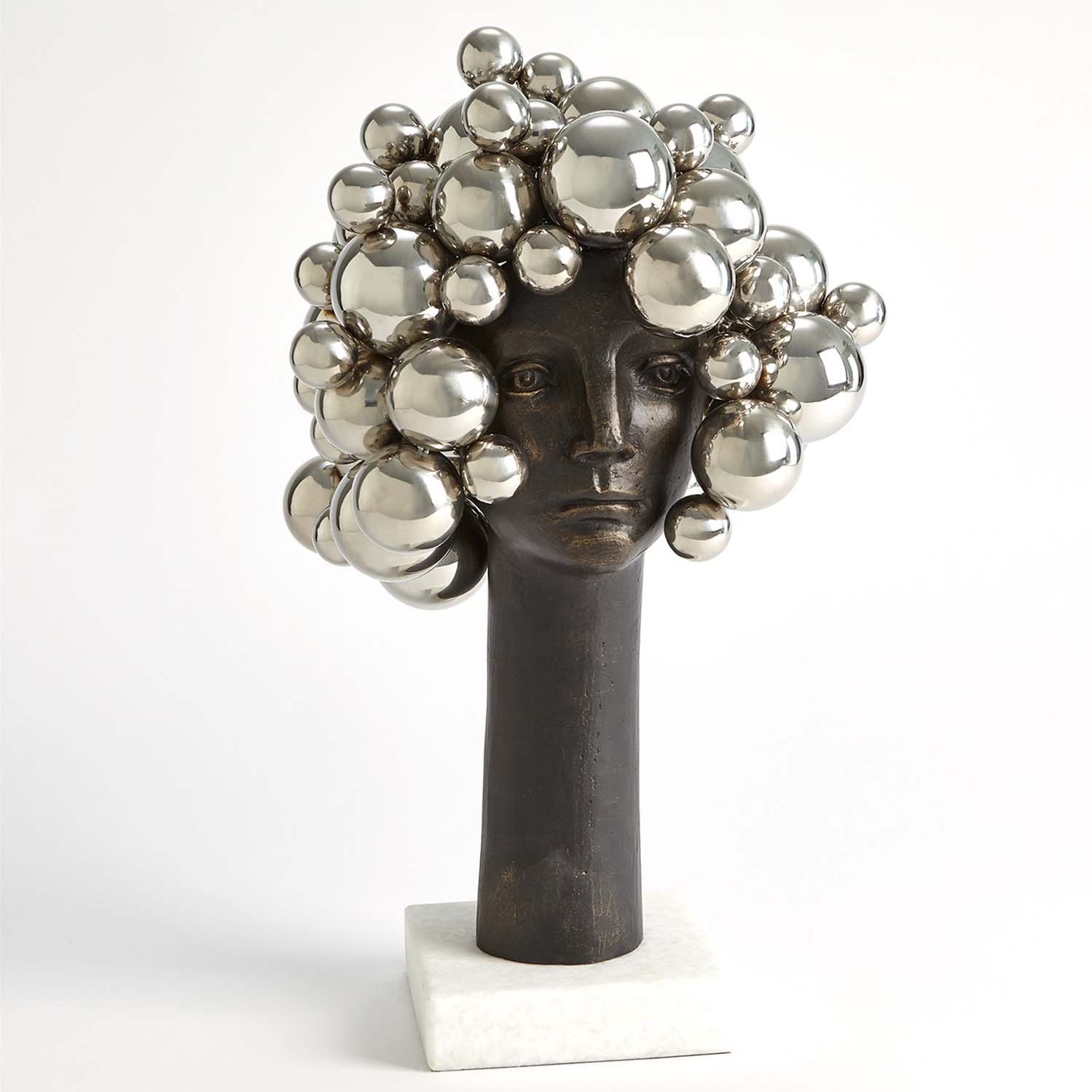 Global Views Bubble for Brains Sculpture