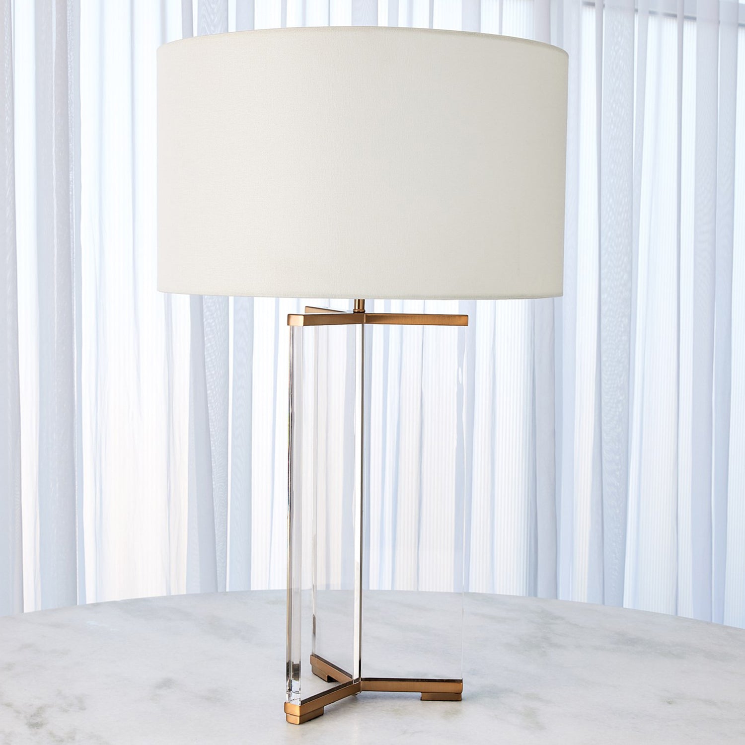 Global Views Y Table Lamp