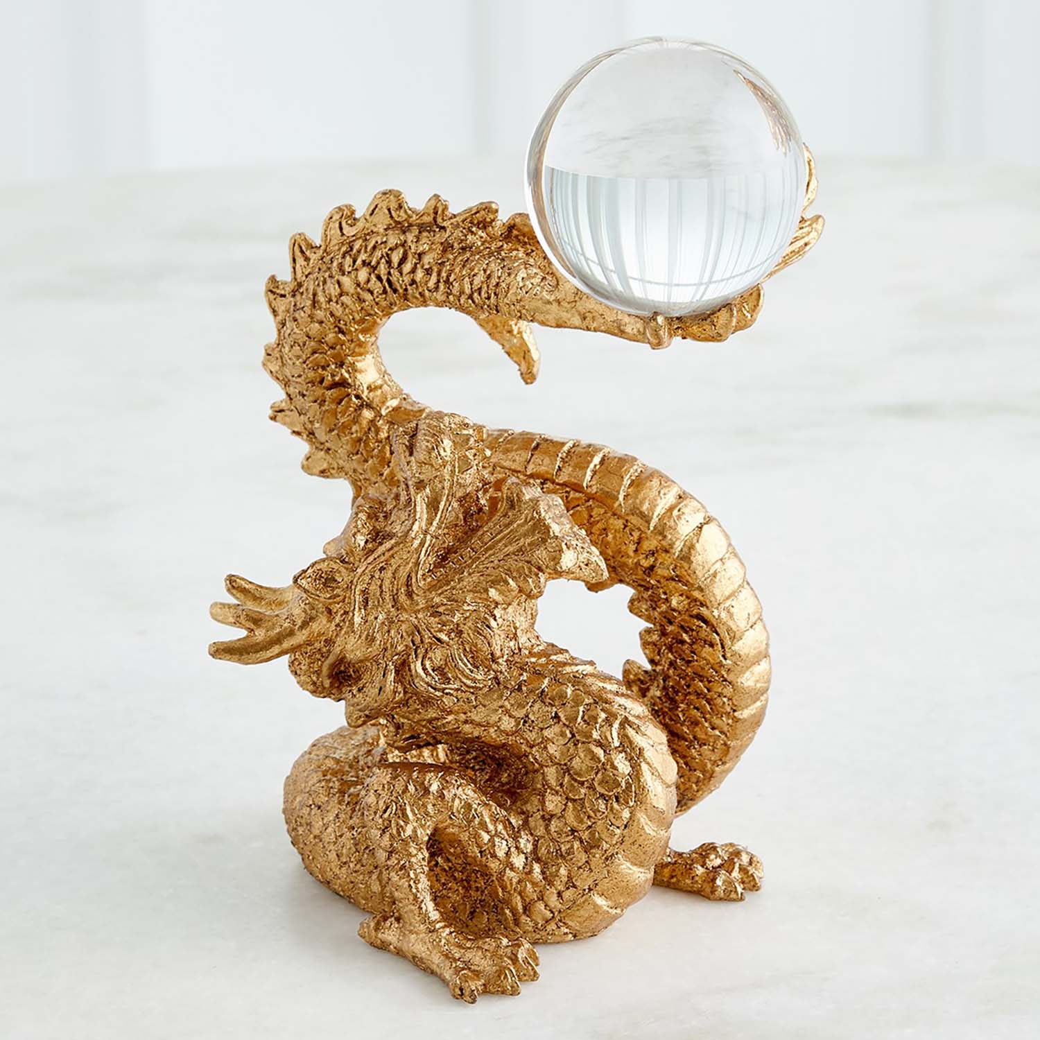 Global Views Dragon Holding Sphere