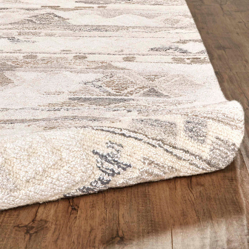Feizy Asher Brown Natural Tufted Rug