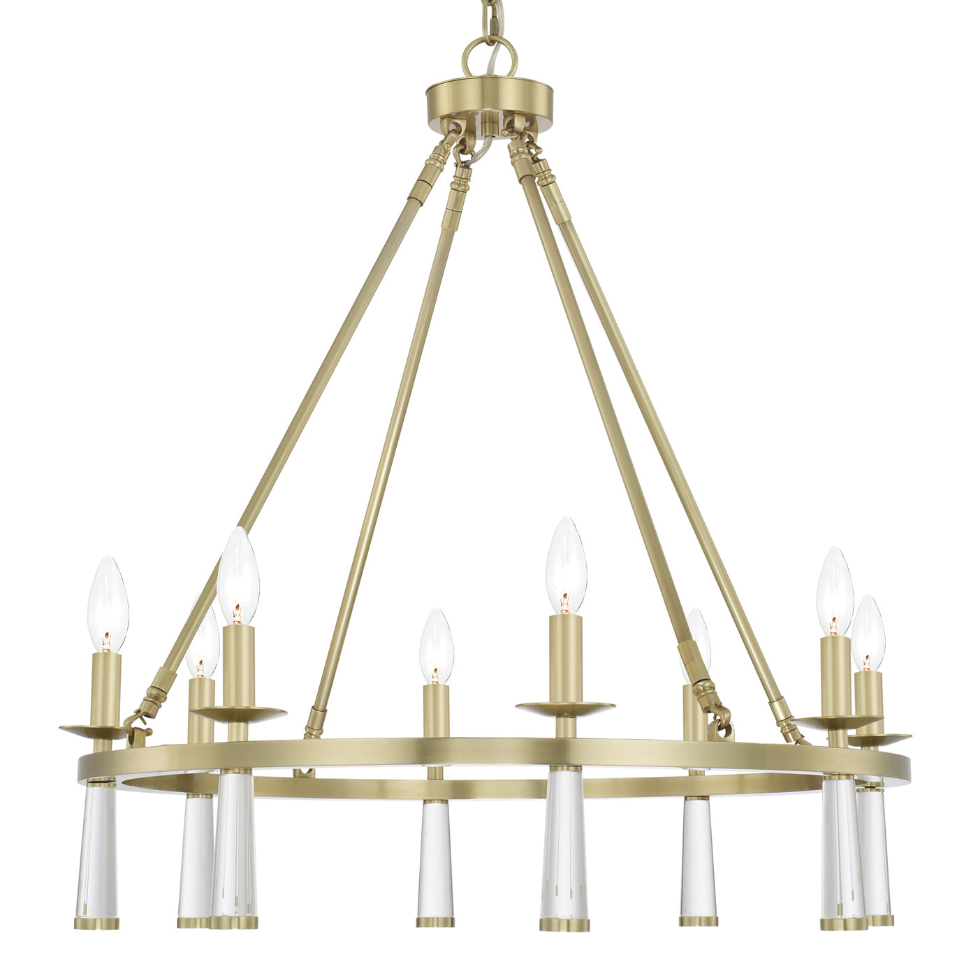 Crystorama Baxter 8-Light Chandelier