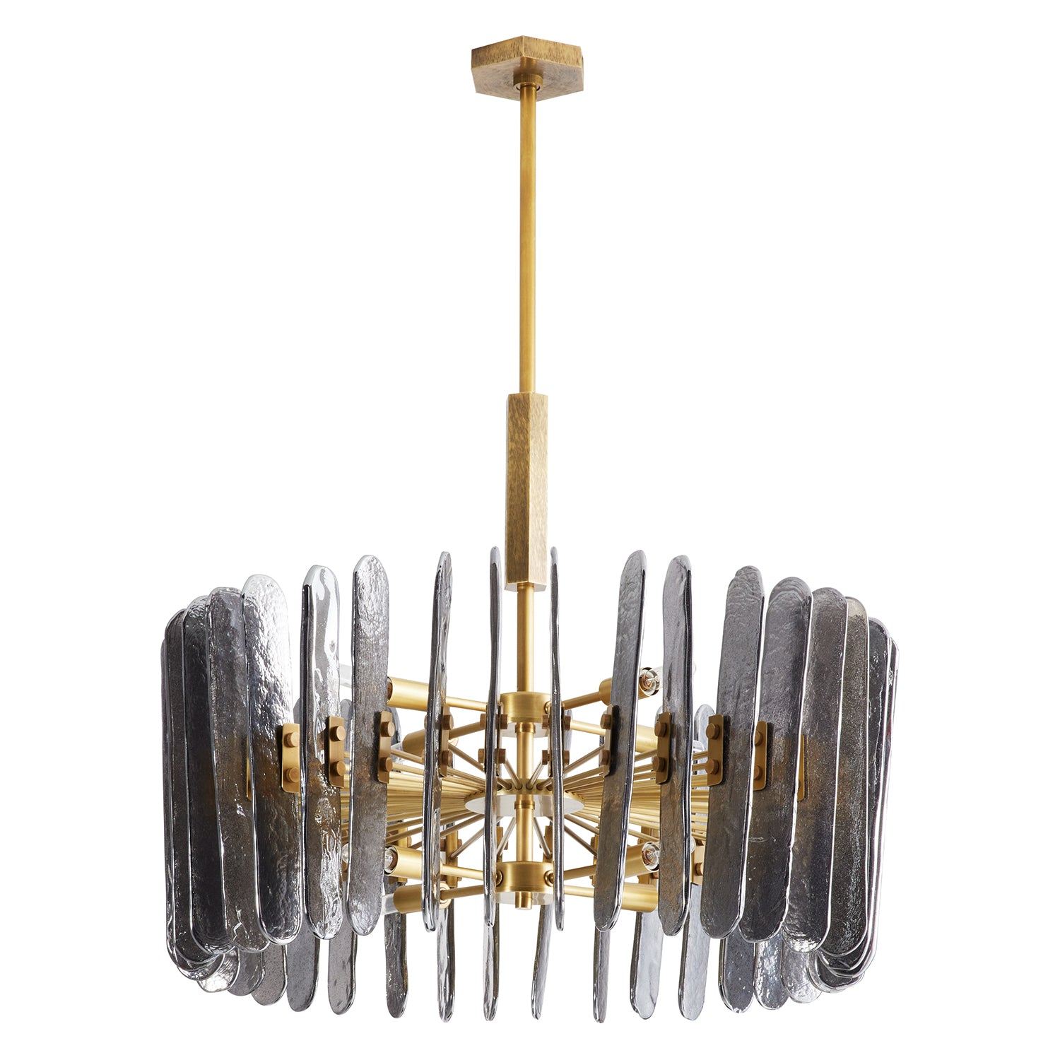 Arteriors Klaus Smoke Chandelier