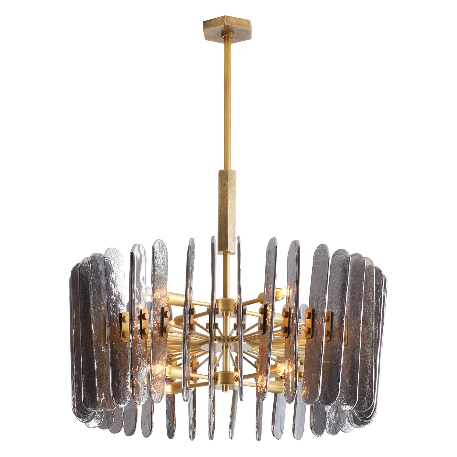 Arteriors Klaus Smoke Chandelier