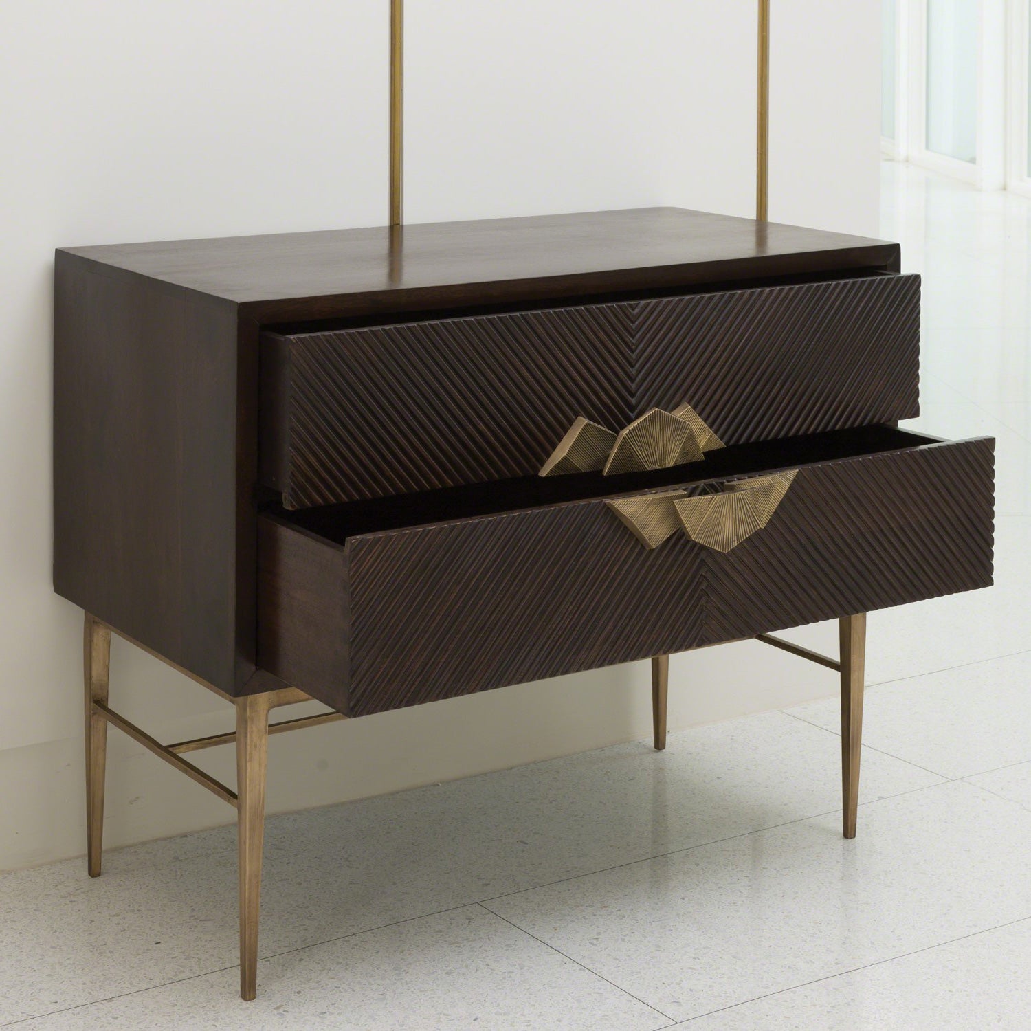 Global Views Galapagos 2 Drawer Chest