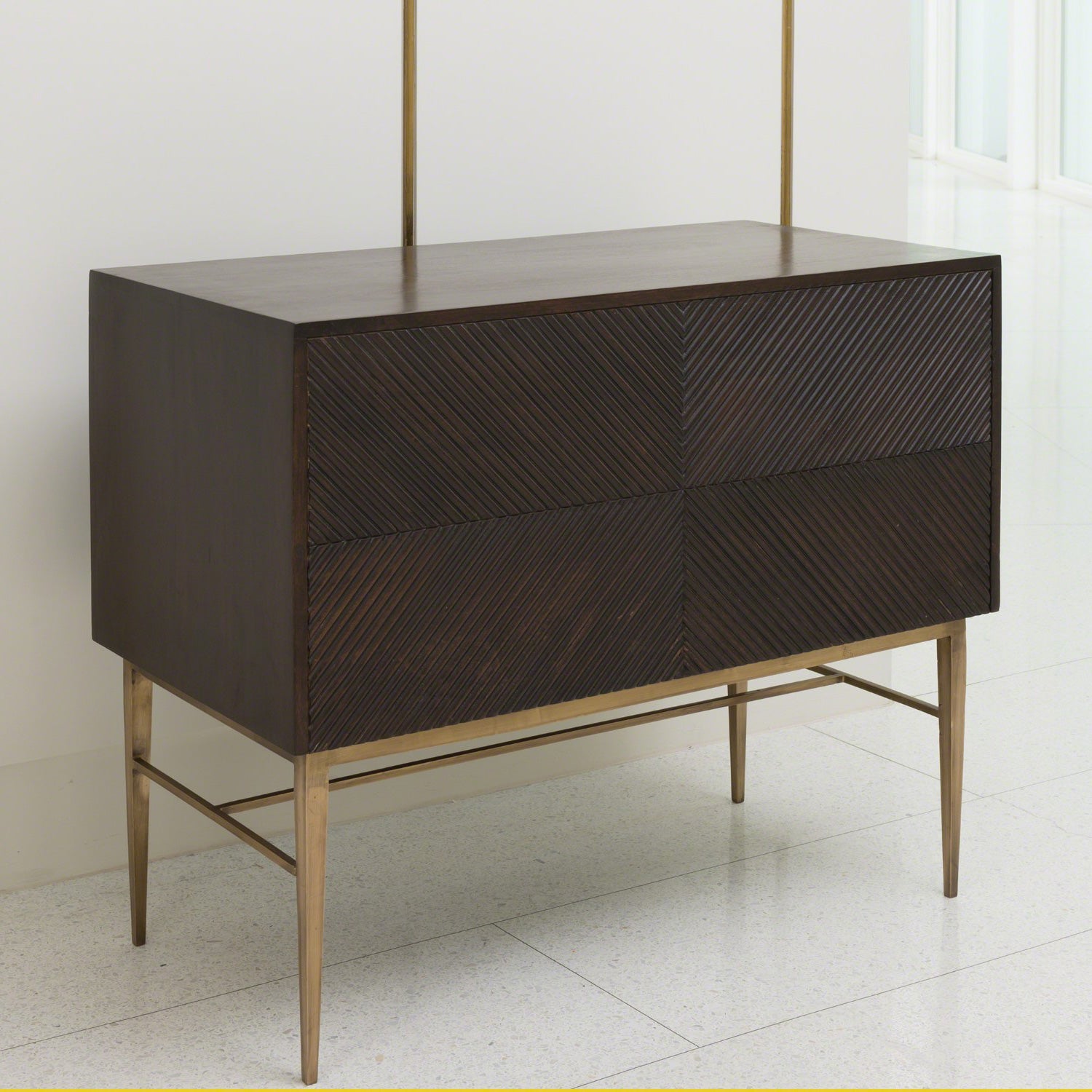 Global Views Galapagos 2 Drawer Chest