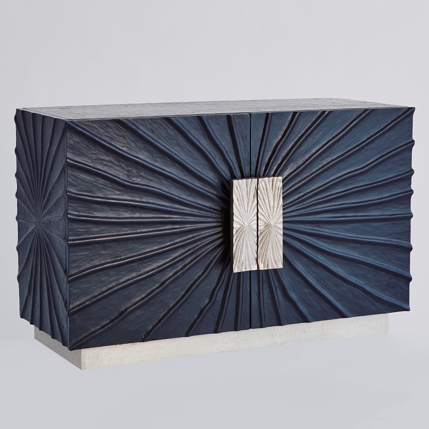 Global Views Pleated Two Door Cabinet