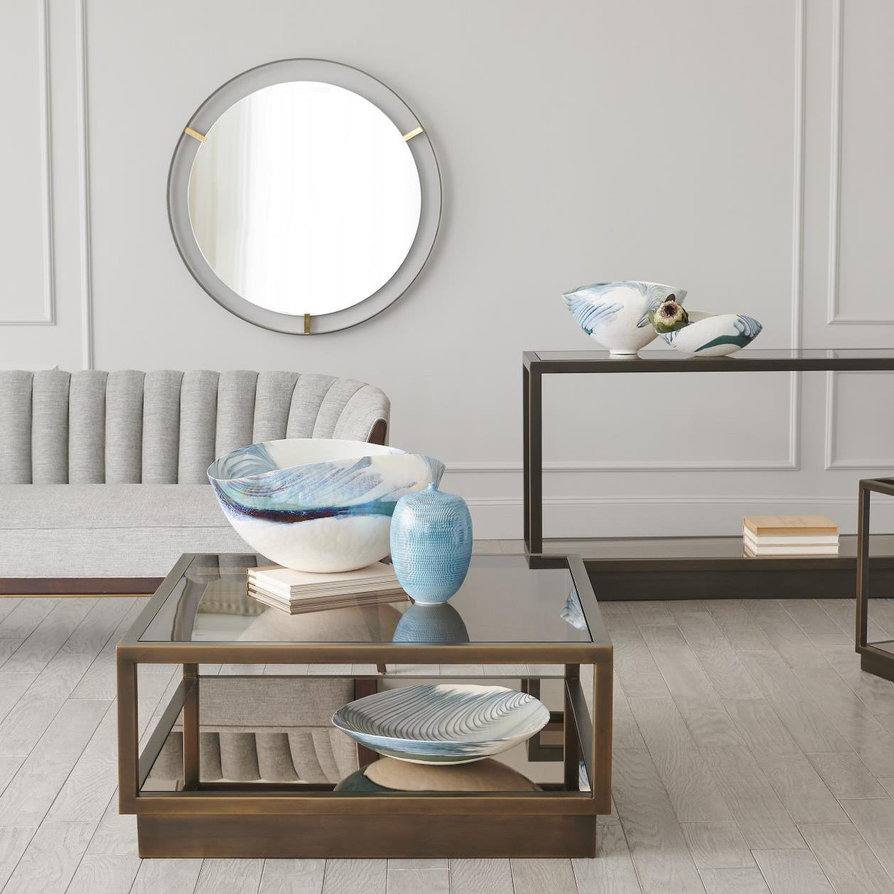 Global Views Floating Wall Mirror