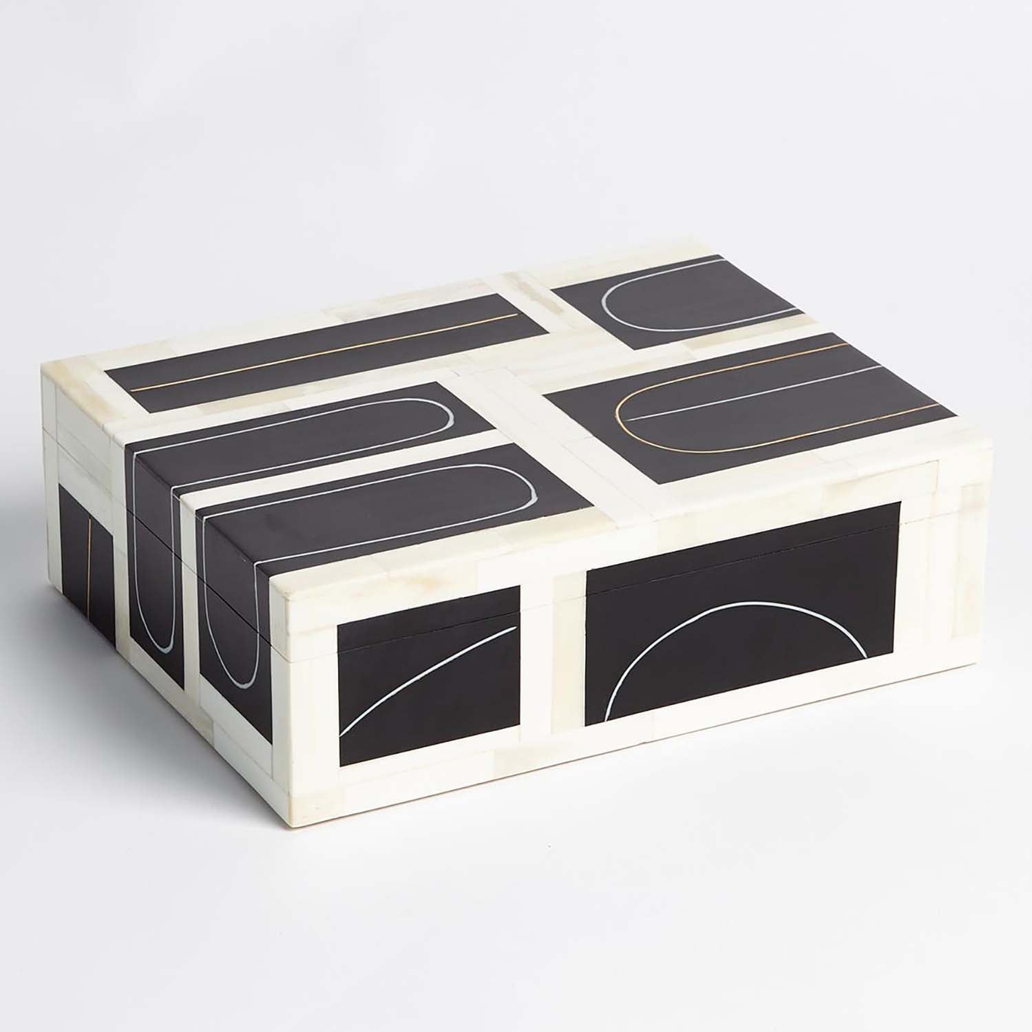 Global Views Brass Loop Box