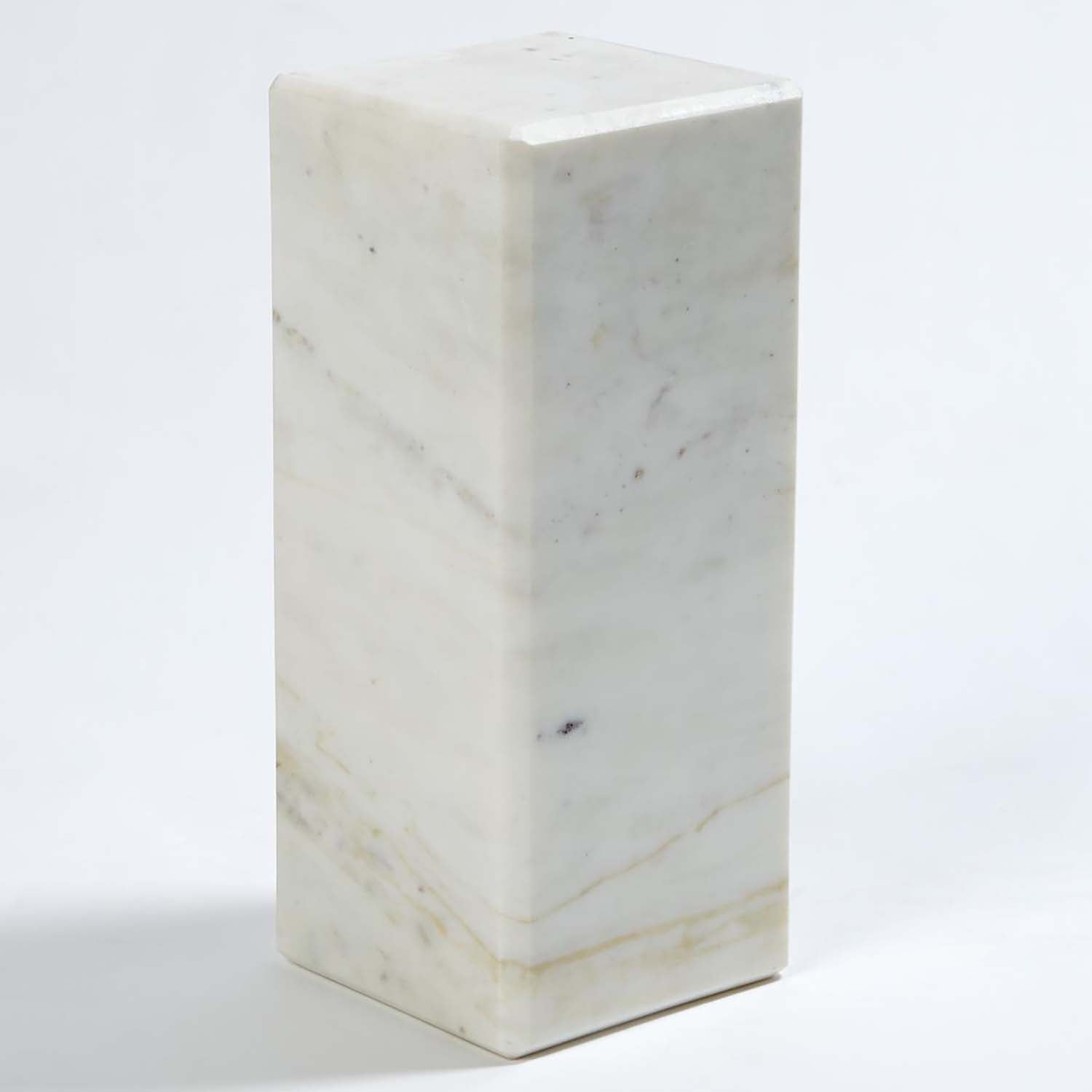 Global Views Marble Mini Large Pedestal